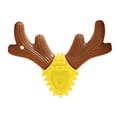thumbnail image 1 of Juguete para morder para perros, juguetes para masticar para perros, cachorro duradero, ejercicio resistente al desgarro, juguetes interactivos para p , Amarillo, 1 of 8
