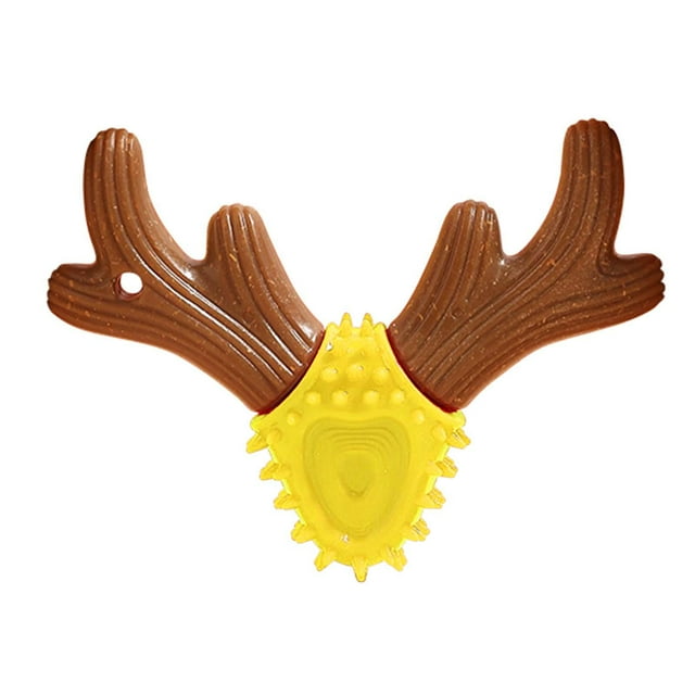 Juguete para morder para perros, juguetes para masticar para perros, cachorro duradero, ejercicio resistente al desgarro, juguetes interactivos para p , Amarillo