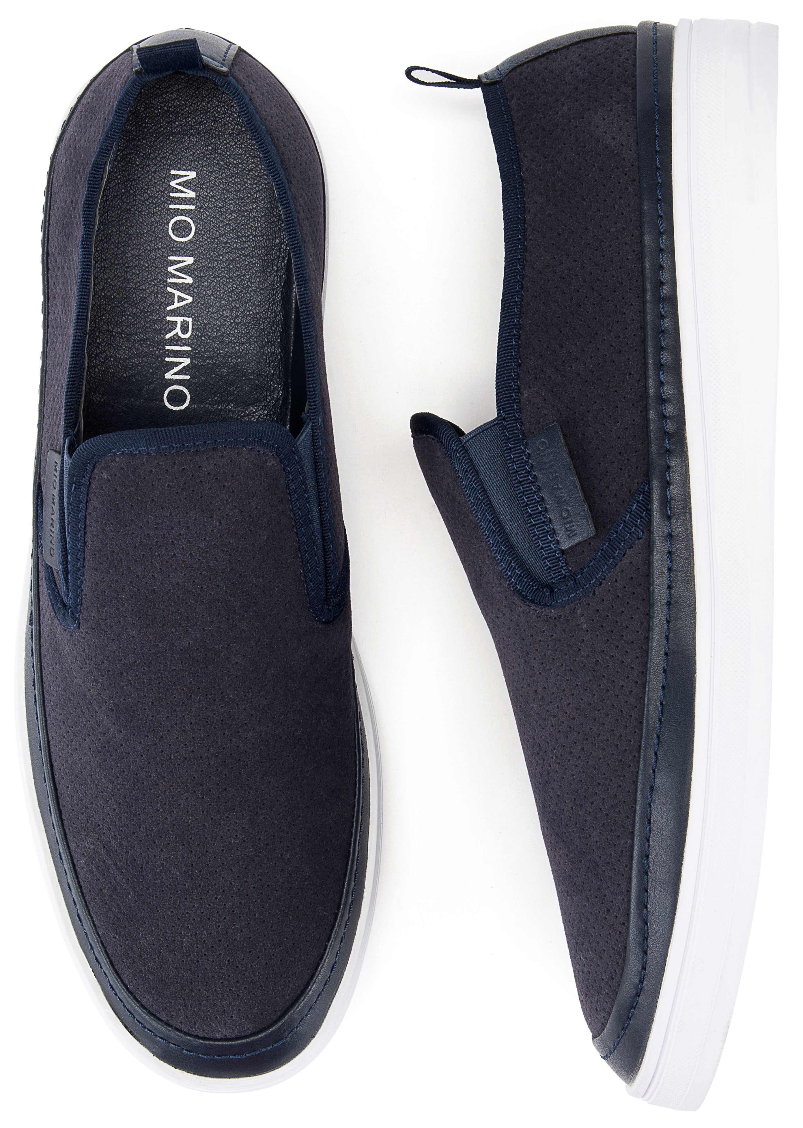Mio Marino Men’s Urbane Suede Slip On Shoes