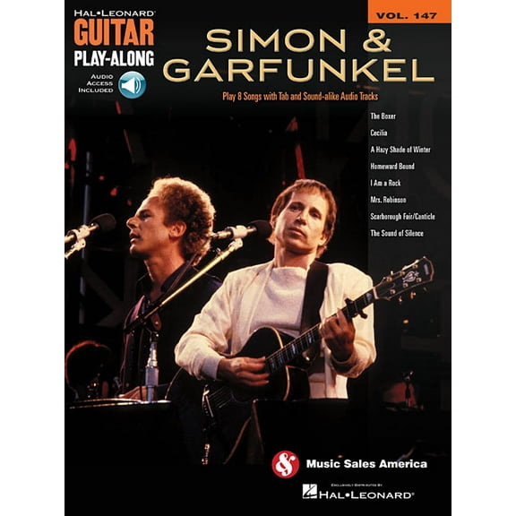 Guitar Play-Along Simon & Garfunkel - Guitar Play-Along Vol. 147 Book/Online Audio, (Paperback)