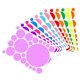 thumbnail image 3 of Colorful Round Dot Wall Stickers – 12 Sheets Removable PVC Adhesive Decals for Bedroom, Playroom & Nursery Decoration, 3 of 5