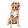 thumbnail image 4 of Dog Bandanas, Pink Striped Cute French Bulldog Dog Bandana Boy Girl for Holiday, Adjustable Dog Scarf Pet Bib Triangle Handkerchief Bandanas for Dogs Accessories for Dogs Cats, 4 of 6