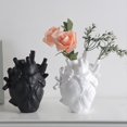 thumbnail image 3 of 1 Portalápices con forma de corazón y flores, contenedor de almacenamiento, Molde de resina epoxi artesanal, decoración de escritorio, 3 of 5
