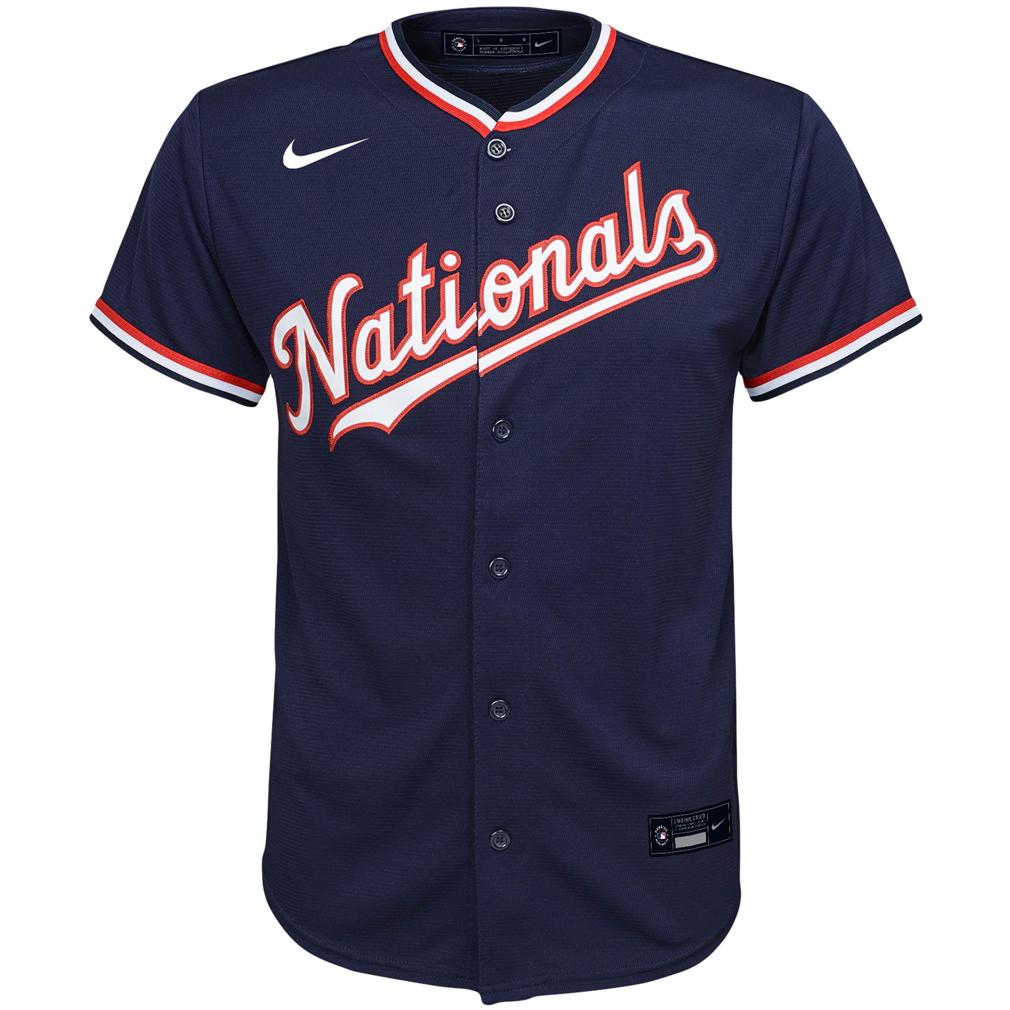 navy blue nationals jersey