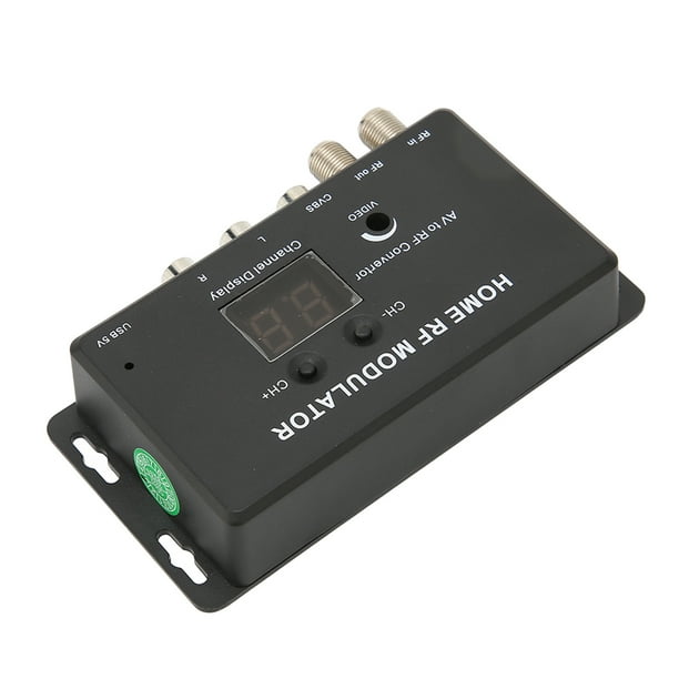 AV To RF Converter, TV Link Modulator Output Level Professional For Set