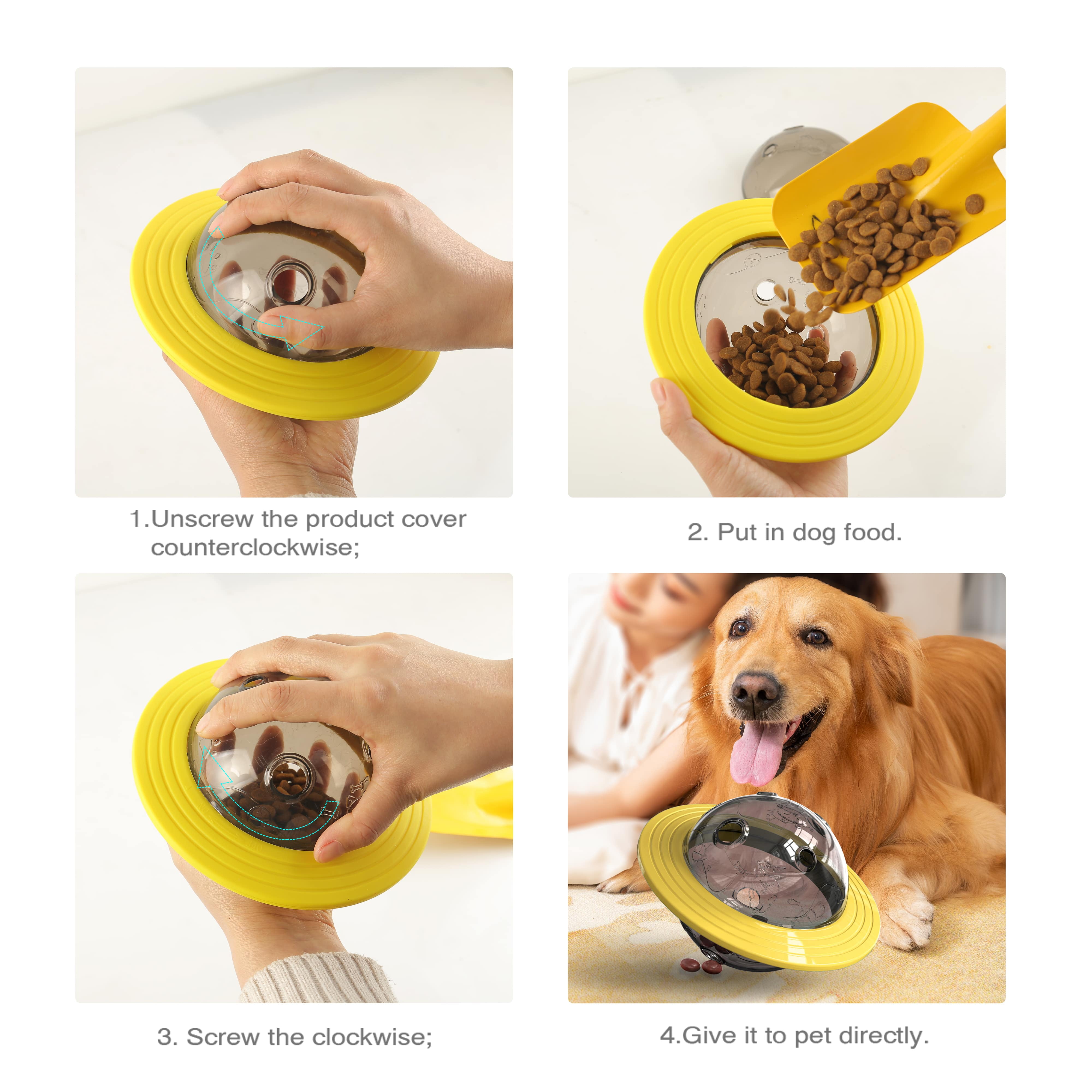 Interactive Toys For Dog Bone Shape Funny Game Pet Brain IQ Training With  Whistle Hide And Seek Food Non-toxic Healthy Toys