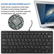 Wired Keyboard 78 Keys Ultra-thin for Laptop and Computer Typing
