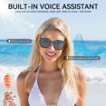 thumbnail image 3 of Cyberdyer Smart Bluetooth Sunglasses, UV400 99% Protection, IP67 Waterproof, Magnetic Fast Charge, Compatible with iOS & Android, 3 of 9
