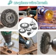 thumbnail image 5 of Guhuijie 12Piece Wire Wheel Brush Drill Set for Removing Rust, 5 of 5
