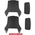 thumbnail image 3 of A-Premium Black Convertible Soft Top Compatible with Mercedes-Benz CLK320 2004-2005, CLK350 2006-2009, CLK500 2004-2006, CLK55 AMG 2004-2005, CLK550 2007-2009, Replace# MBZ1077, 3 of 6