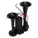 thumbnail image 3 of Kit de bocina de aire dual DC 12V 130dB Súper ruidoso Fácil instalación Rendimiento estable Juego de trompeta de aire eléctrica de presión de aire fuerte para barcos ANGGREK Otros, 3 of 8