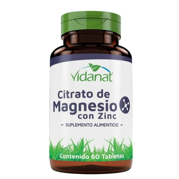 Citrato Vidanat 1 Bote con 60 tabletas sin sabor 1300mg