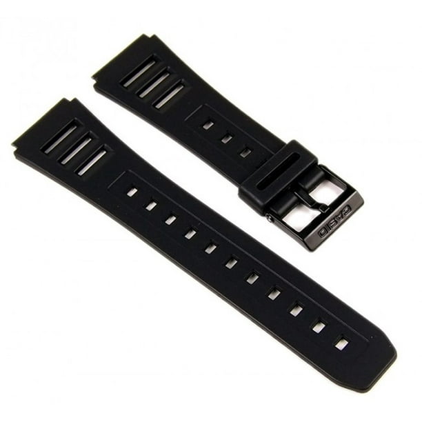 Casio Black Rubber Watch Band20/24.5mm