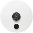 thumbnail image 2 of Infinity Instruments Orbis Black All Weather Clock Black Transitional Analog Display Wall Clock, 2 of 7