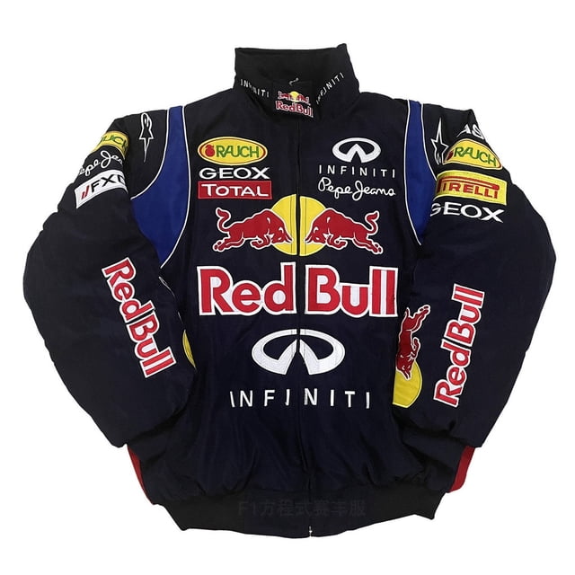 Combinaisons de Course F1 Été, Automne, Printemps Combinaisons de Course Brodées Combinaisons de Cyclisme Combinaisons de Moto Brodées Décontractées Manches Longues