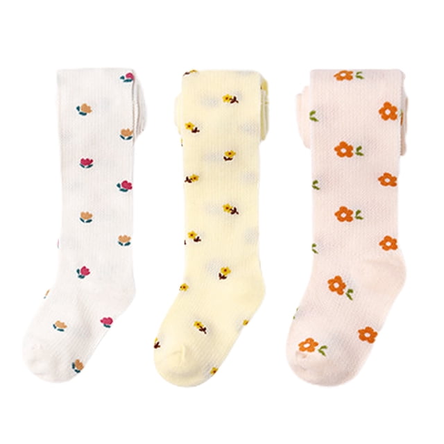 Medias de algodón para niña Laklulu, finas, ahuecadas, de verano, con encaje de malla, para pies de niña