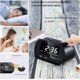 thumbnail image 3 of Radio reloj con radio FM, reloj despertador digital, alarmas duales, temperatura interior 6 niveles de brillo 16 niveles de volumen ajustable, (negro) JAMW Sencillez, 3 of 5