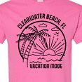 thumbnail image 4 of Inktastic Summer Vacation Mode Clearwater Beach Florida T-Shirt, 4 of 5