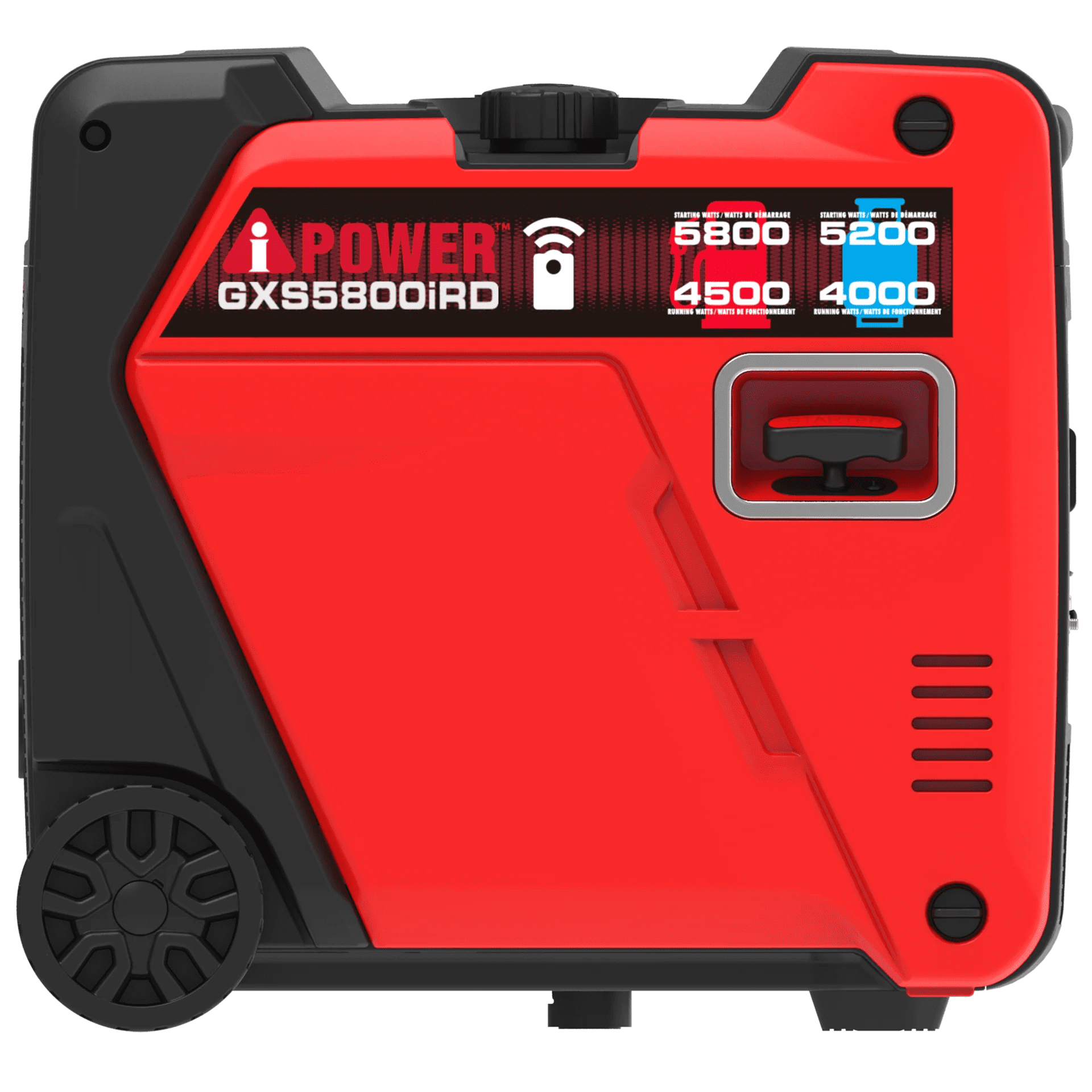 A-iPower GXS5800iRD 5800-Watt Dual Fuel Remote Start Inverter Generator