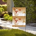 thumbnail image 4 of Wukai Christmas Snowman Gift Garden Flags Double Sided Welcome Garden Yard House Flags Outside Outdoor House (Only Flag), 4 of 8