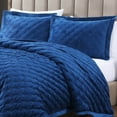 thumbnail image 4 of Bebejan 3 Piece Velvet Comforter Set, Queen ,Cozy Comfort, 4 of 8