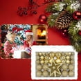 thumbnail image 2 of Fiudx Adornos Navideños, Plástico Irresistibles, Decoración Multicolor para El Árbol, Bolas Grandes, Ideal para Fiestas En Hoteles, Regal Familiaridad, Diseño Festivo., 2 of 2