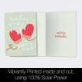 thumbnail image 4 of Tree-Free Greetings Holiday Greeting Card 12 Pack, 100% Recycled Paper, 5x7, Fuzzy Mittens (HP25225), 4 of 6