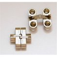 thumbnail image 1 of HD SS101 4 Soss Invisible Hinges, Light Duty, Stain Brass - 1.69 in., 1 of 1