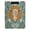 Cow Skull and Moon Pattern, variant on A4 Double Clip File Folder 18.9x12.6in Clipboards Foldable Binder Holds 80 Sheets Project Folder for Office, Home Yellow and White Checkered Squares