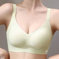 thumbnail image 6 of Turilly Bras Womens V Neck Wireless Bra With Thin Straps Seamless Plus Size Support Everyday Bras, 6 of 8