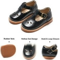 thumbnail image 4 of Toddler Little Girl Mary Jane Dress Shoes - Ballet Flats for Girl Party School Shoes, 4 of 6