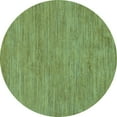 thumbnail image 1 of Ahgly Company Indoor Round Abstract Light Blue Modern Area Rugs, 7' Round, 1 of 4