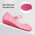 thumbnail image 5 of Ecetana Girls Jelly Sandals Princess Costumes Flats Shoes Cosplay Birthday Party Dress Up Shoes for Kids Toddler, 5 of 7