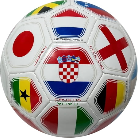 Icon Sports Country Flags Soccer Ball PVC Size 3 1-Pack Icon Sports Country Flags Soccer Ball PVC Size 3 1-Pack