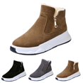 thumbnail image 5 of NOKIO Men'S Plush-Lined Cold Weather Boots Men's Winter Warm Plus Velvet Thick Snow Boots High Top Men's Boots Zipper Cotton Boots Cotton Shoes Men'S Anti-Cold Snow Boots, 5 of 5