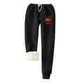 thumbnail image 2 of Aloohaidyvio Pants Plus Size,Women Keep Warm Long Pants Casual Printed High Waist Full Length Pants Leggings, 2 of 4