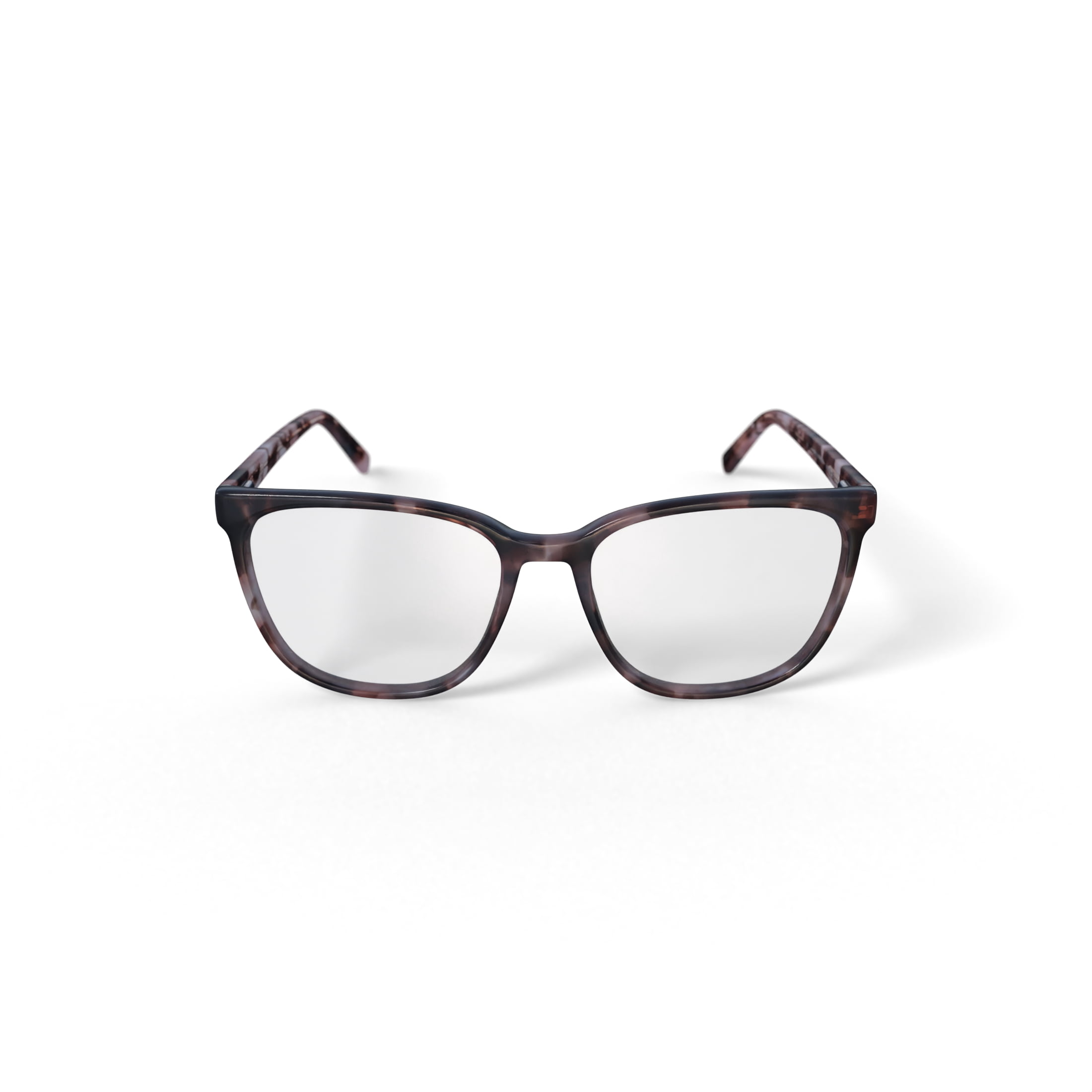 Walmart Women's Trisha Square Prescription Eyeglasses with Case, Brown Tortoise