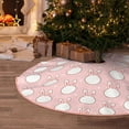 thumbnail image 5 of Bingfone Christmas Tree Skirt Mat Christmas Decoration Interior 30" -Cute Rabbit, 5 of 6