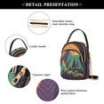 thumbnail image 4 of FORMRS Crossbody Bag for Women Quilted Travel Shoulder Cell Phone Purse with Chain Strap Handbag, Abstract Animals, 4 of 7