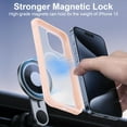 thumbnail image 3 of ELEHOLD Magnetic Designed for iPhone 12 Pro Case, Compatible with MagSafe, Military-Grade Drop Protection Not Yellowing Clear Phone Case for iPhone 12 Pro with Shockproof Bumper,Pink, 3 of 6