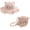Pink, variant on Girl Summer Wide Brim Floppy Beach Sun Hat Cute Straw Hat Woven Pocket with  Ears Suit for Outdoor Activities