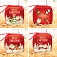 thumbnail image 3 of Monedero de Navidad CUTICAT 4 piezas Portátil de plástico Bolsa para mesa dormitorio hogar Cuadrado, 3 of 7