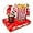 Red, variant on 24pcs Movie Night Snack Trays with Popcorn Bags and Food Trays, Movie Night Supplies for Movie Theater Family Birthday Party, Outdoor Movie Night Boxes Accessories Kit