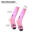 thumbnail image 2 of Goofa Trolls Band Together Pattern Adult Stockings, Color-Block Knee High Socks, Comfortable and Breathable, Soft and Stretchable, Sports, and Decoration, 2 of 5