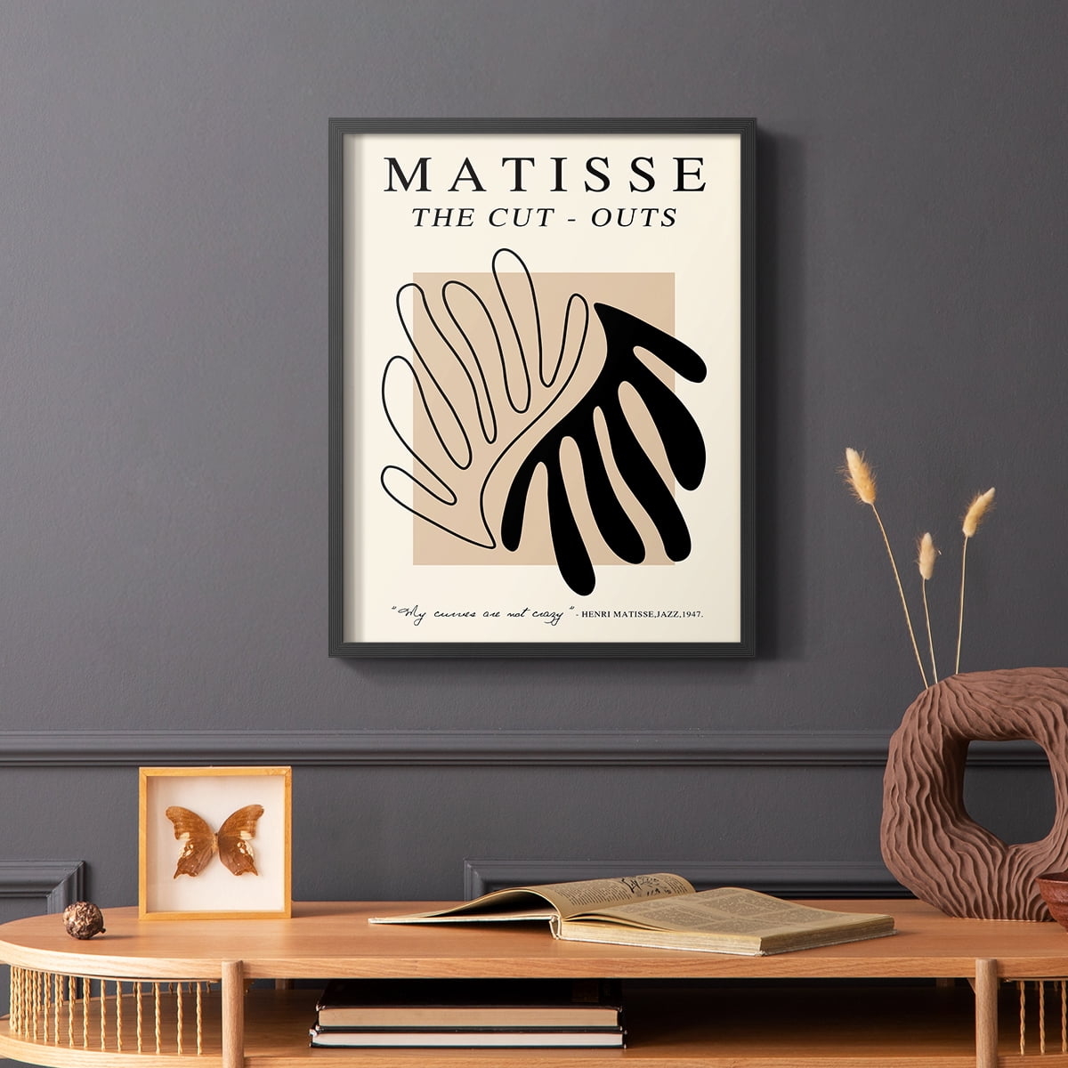 Matisse XCIX Framed Print - Solid Wood