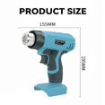 thumbnail image 5 of Cordless Electric Heat Machine with 4 Nozzle Portable Heat Machine(No Battery), 5 of 5