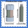 thumbnail image 3 of Storage Container Box 4 in 1 Travel Bottles for Toiletries Refillable Leak Proof Portable Containers for Shampoo Lotion Conditioner Transparent with Scale and Label for Business Trips Gym Camping Val, 3 of 9