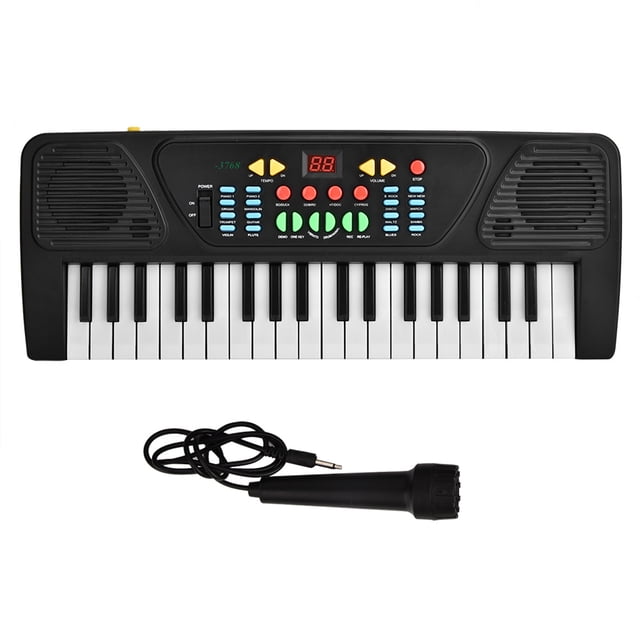 Teclado Piano eléctrico, 37 teclas Teclado de piano eléctrico Teclado electrónico Instrumentos musicales Juguete Altamente recomendado