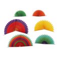 thumbnail image 1 of Decoración Colgante para Fiestas 30 Piezas de Abanicos de Papel Colgantes 3 Tamaños Colores Brillantes Y Vibrantes Papel Duradero Decoración de Abanico de Papel Ampliamente ANGGREK Otros, 1 of 8