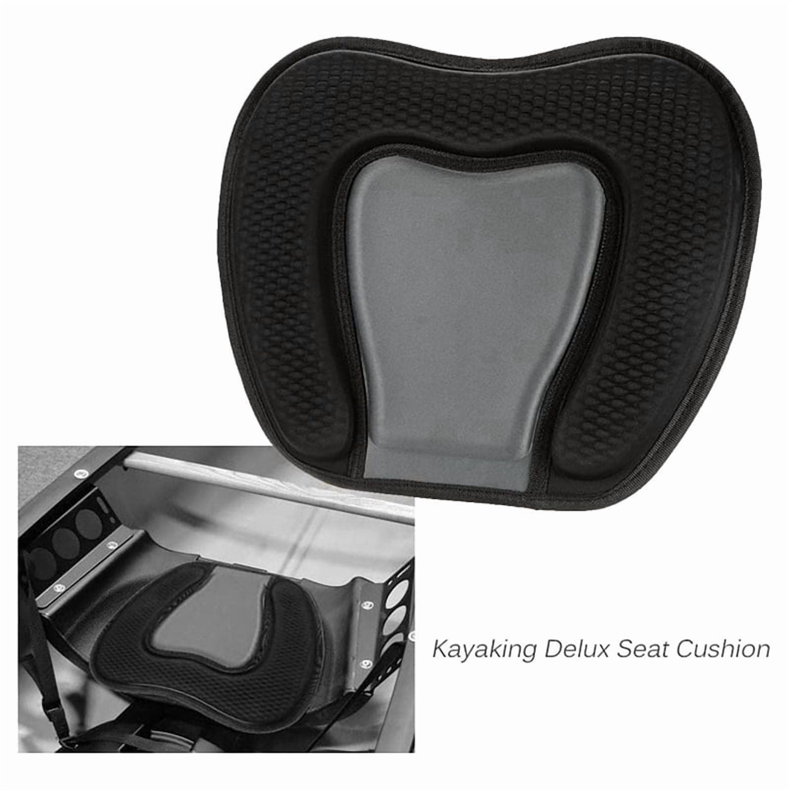 10 Pcs 38X32cm Kayak Soft Seat Cushion Pad Canoe Fishing Boat Comfortable EVA Cushion Seat Padded for Boat,10 x Kayak Seat,Black&grey